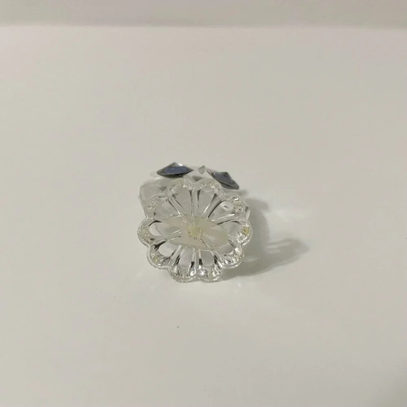 Crystal Glass Owl Figurine Miniature Figure 1.5 Inch - Picture 10 of 16